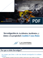 Capacitacion de Investigación de Accidentes, Incidentes y Daños A La Propiedad