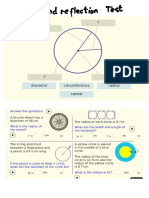 circle and reflection test