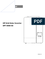 Manual - Invertor Growatt SPF5000ES (Eng)