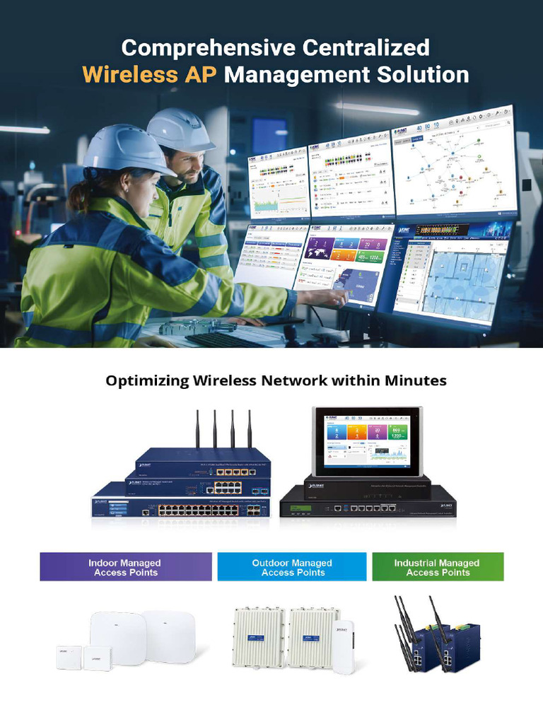 PLANET Product Guide Wireless AP 2023 - Compressed | PDF