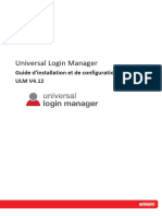 Universal Login Manager V4.12 Manual FR
