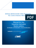 Manual de Uso Sistema Retenciones Web IVA Usuarios Manuales