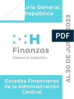 Estados Financieros Admon Central 0623