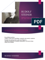 Presentación Rudolf Steiner y El Arteterapia