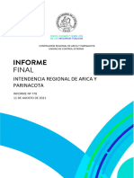 Intendencia Regional de Arica Y Parinacota: Contraloría General de La República