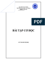 BÀI TẬP CƠ HỌC 2023