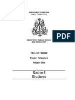 Cambodia transport project structures section