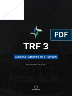 Amostra - Concurso TRF 3 (Técnico Judiciário - Área Administrativa)