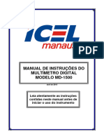 Multímetro Digital Icel - MD-1500