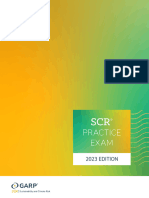 2023 GARP SCR Exam Practice Exam (Sample)