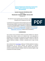 Corporación Autónoma Regional de Santander Corporación Autónoma Regional de La Defensa de La Meseta de Bucaramanga