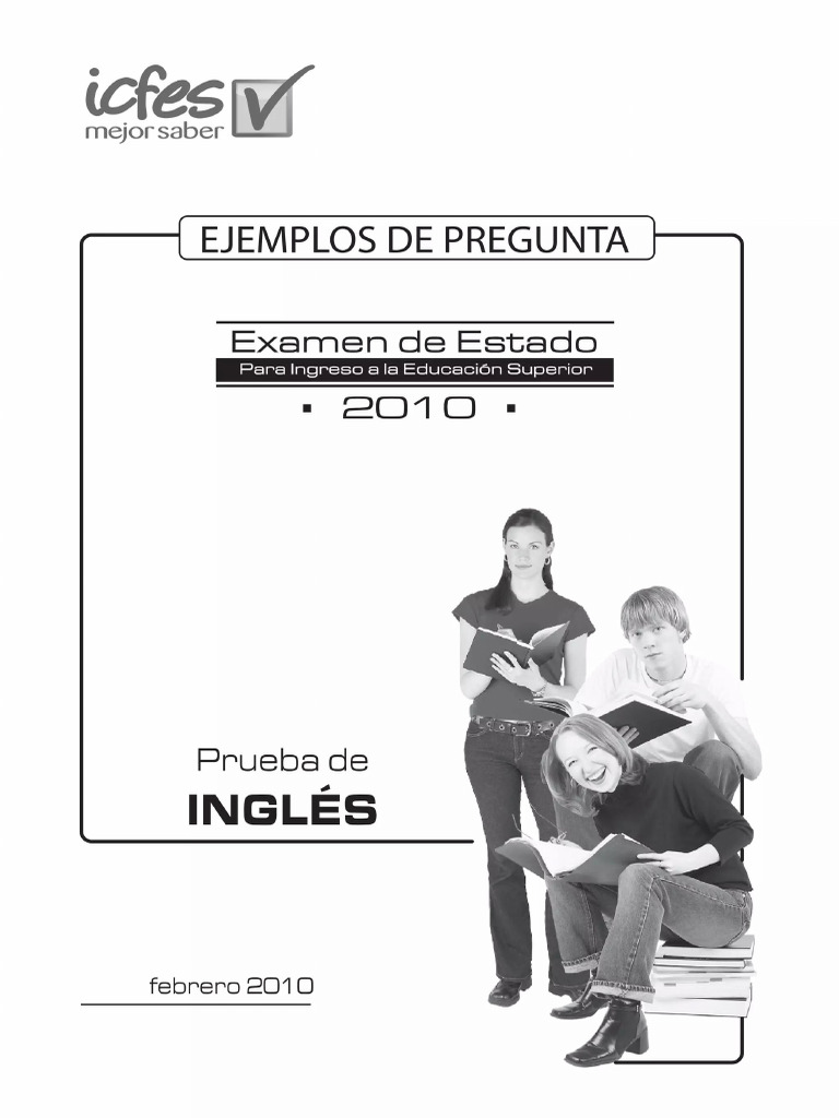 2) Icfes Ejemplo de Preguntas Inglés 2010 | PDF