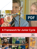 A Framework For Junior Cycle: October 2012