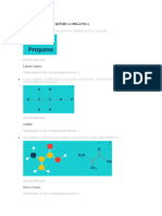QUESTIONÁRIO I Química Orgânica