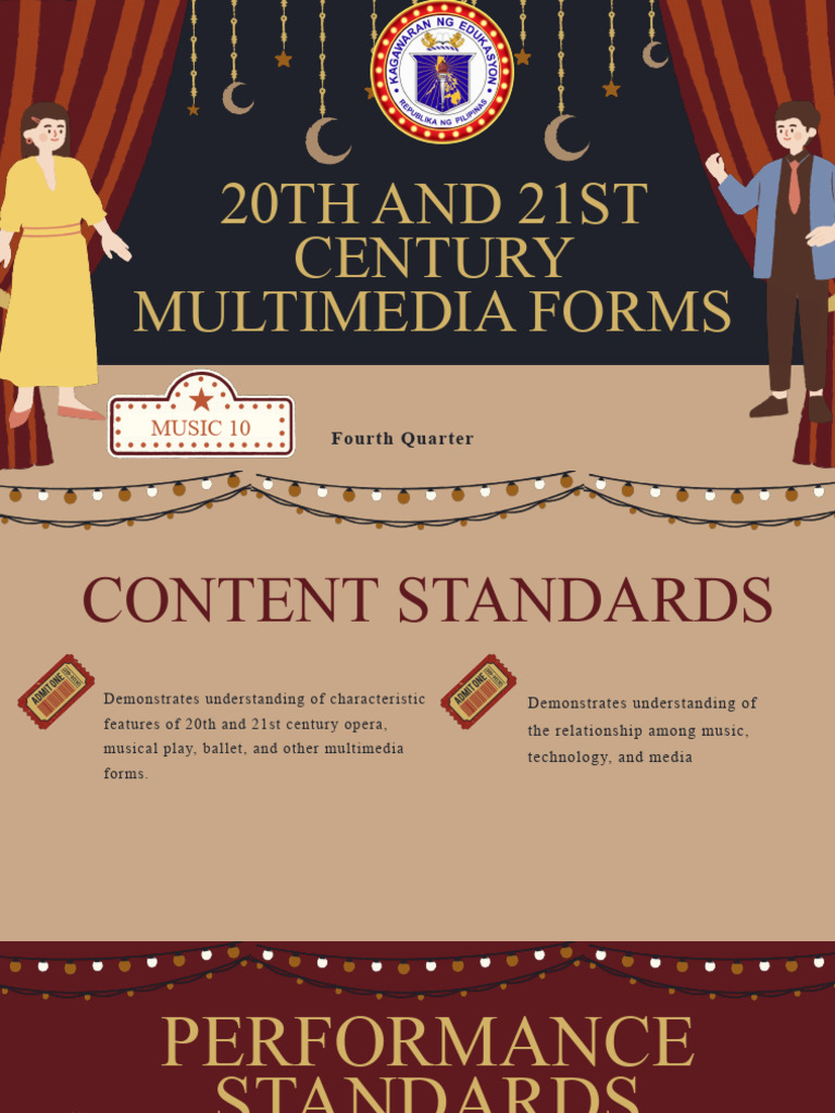 MUSIC10 Q4 20th and 21st Century Multimedia Forms | PDF | Opera ...