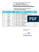 Jadwal PSAJ SAGAYA 2024 OK