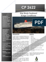 CP 2622 Product Brochure - Ship Sludge Treatment Chemical