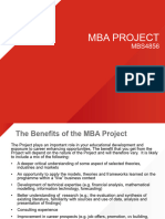 MDX Online MBA Project - Intro