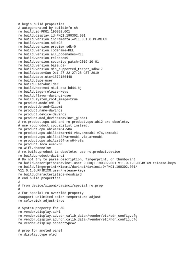 Xiaomi Mi 9t Pdf Codec Information And Communications Technology