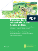 Chancen Der Landwirtschaft in Den Alpenlndern