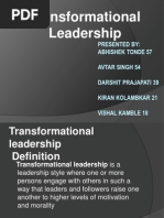 Transformational Leader