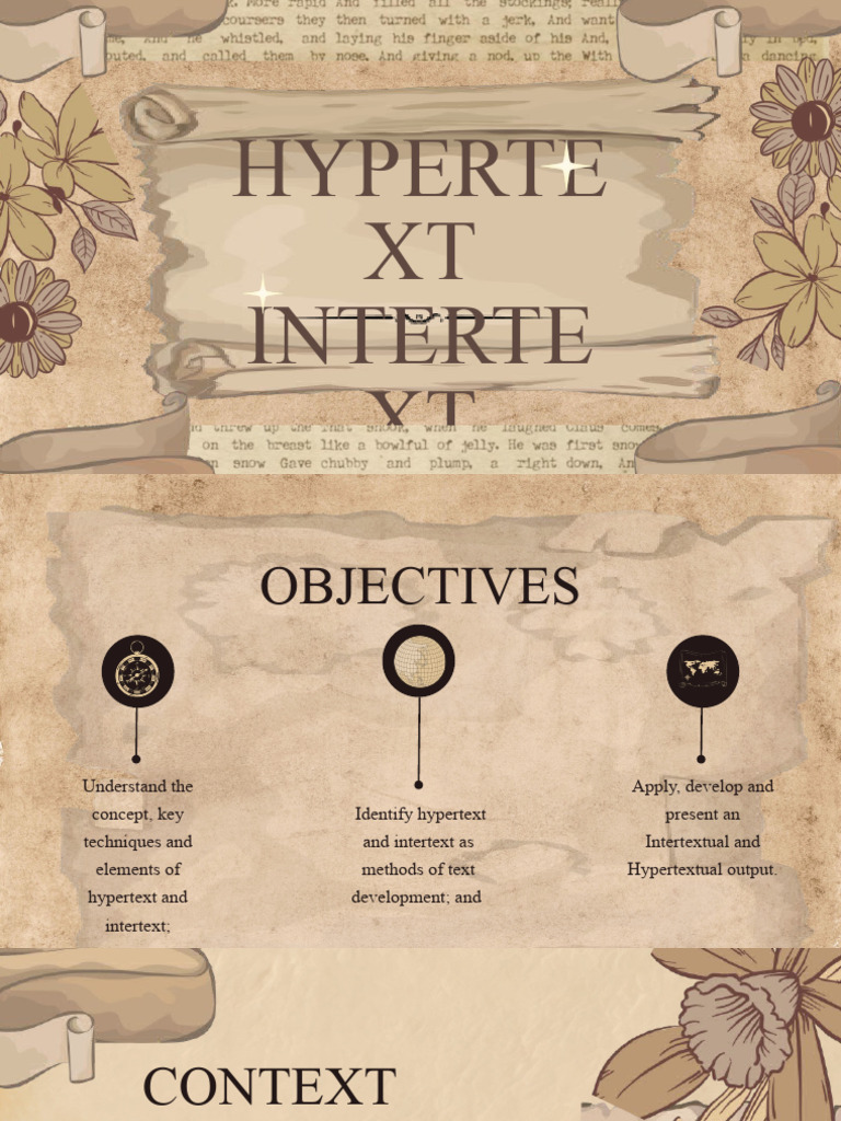 Raw Week 11 Hypertext Intertext | PDF | Hypertext | Intertextuality