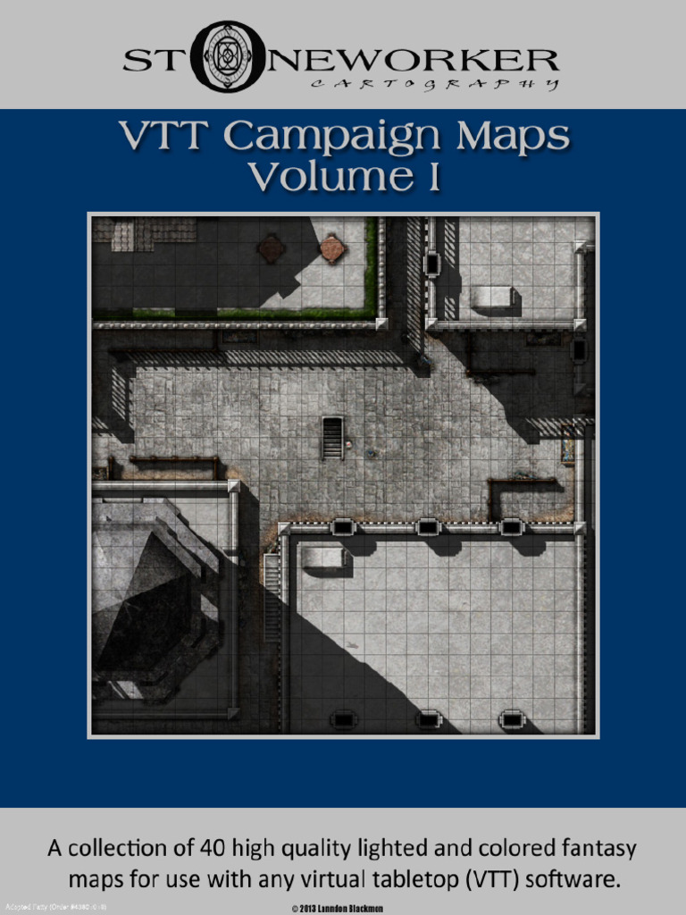 Fantasy VTT Map Pack for RPGs | PDF | Tabletop Role Playing Game