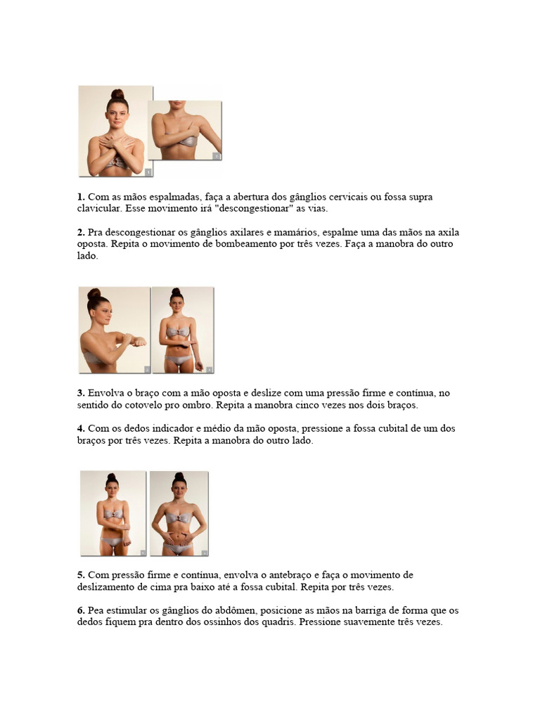 Auto Massagem Modeladora Passo a Passo | PDF