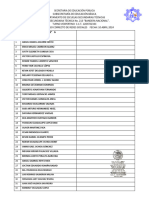 Lista de Alumnos 2° Grado 2023-24