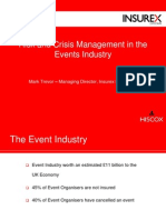 Risk and Crisis Management in The Events Industry: Mark Trevor - Managing Director, Insurex Expo-Sure