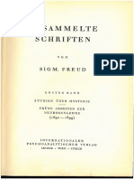 GS01 Freud 1925 Gesammelte Schriften I Studien Ueber Hysterie Fruehe Arbeiten Text