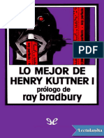Lo Mejor de Henry Kuttner I - Henry Kuttner