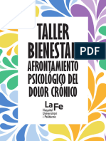 Taller Bienestar Afrontamiento Psicologico Al Dolor Crónico