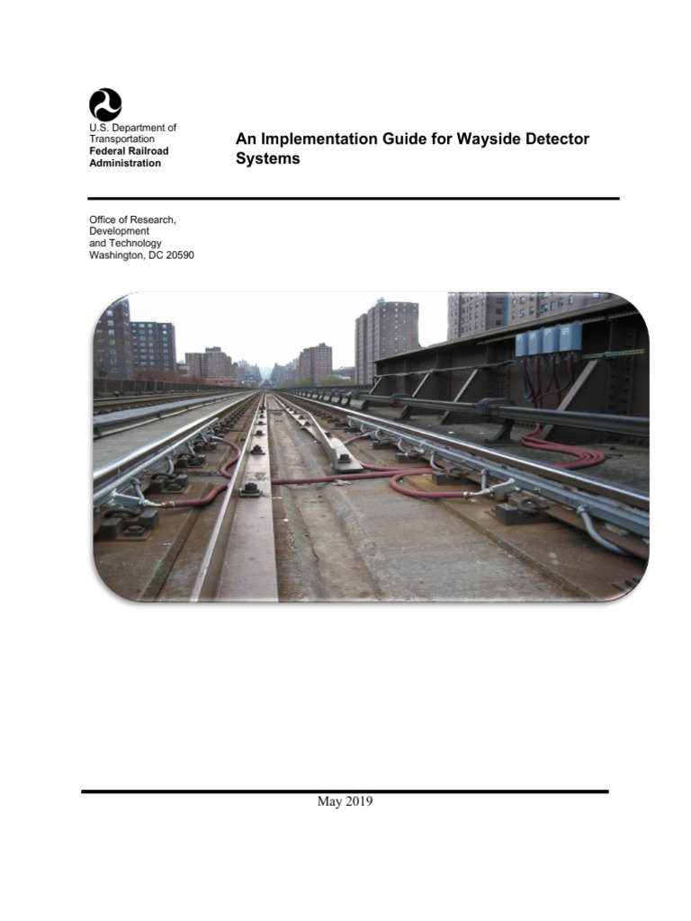 Wayside Detector Implementation Guide 1 PDF Gallon Rail Transport
