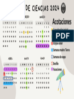 Calendario Ciencias