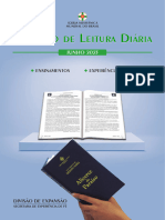 Caderno de Leitura Diária- Junho 2023