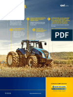 New Holland Agriculture Tratores T8 Folheto Tecnico