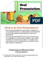 Oral Presentation PPT