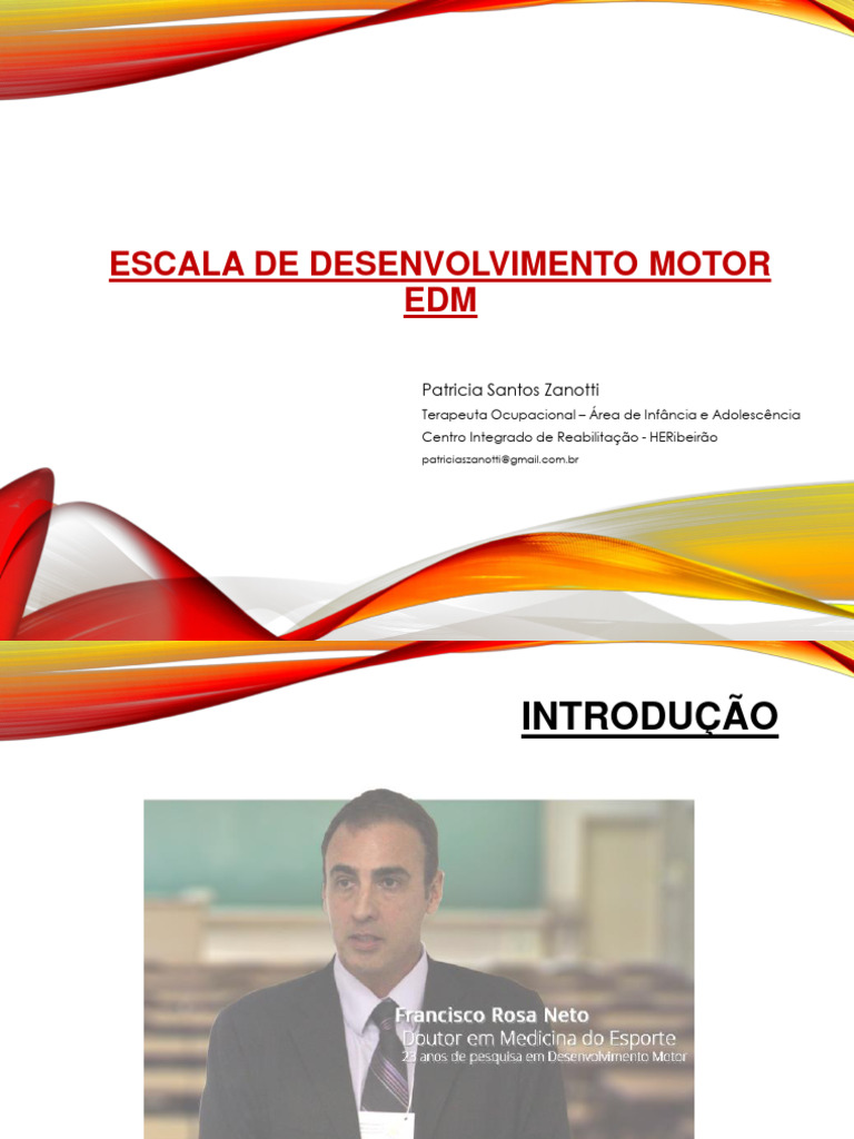 Escala de Desenvolvimento Motor EDM | PDF | Pré-escola