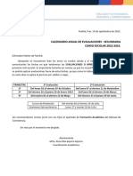 03 Semanas de Valoración o Aprendizajes Logrados 22 - 23