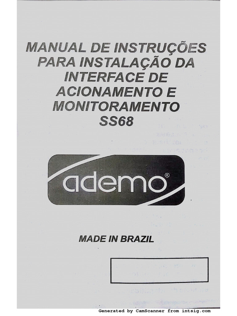 Esquema De Ligacao Interface Pdf