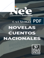 Novelas y Cuentos Nacionales Abril 2024