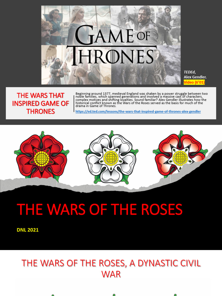 Wars of the Roses: Game of Thrones Origins | PDF | Wars Of The Roses ...