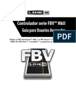 FBV MkII Series Controller Advanced User Guide (Rev B) - Spanish