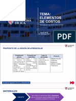 SEM02 - Elemento de Costos y Su Clasificación