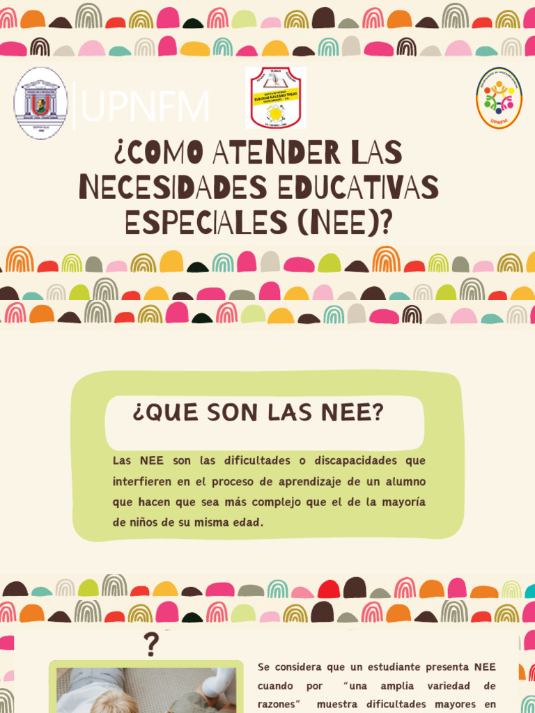 Estrategias para Atender NEE en Clase | PDF | Salón de clases | Maestros