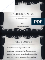 Onlineshoppingpresentation by MED BEL