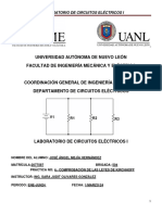 Universidad Autónoma de Nuevo León Facultad de Ingeniería Mecánica Y Eléctrica