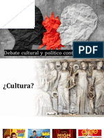Debate Cultural y Político Contemporáneo - Prof. Oscar Escalante