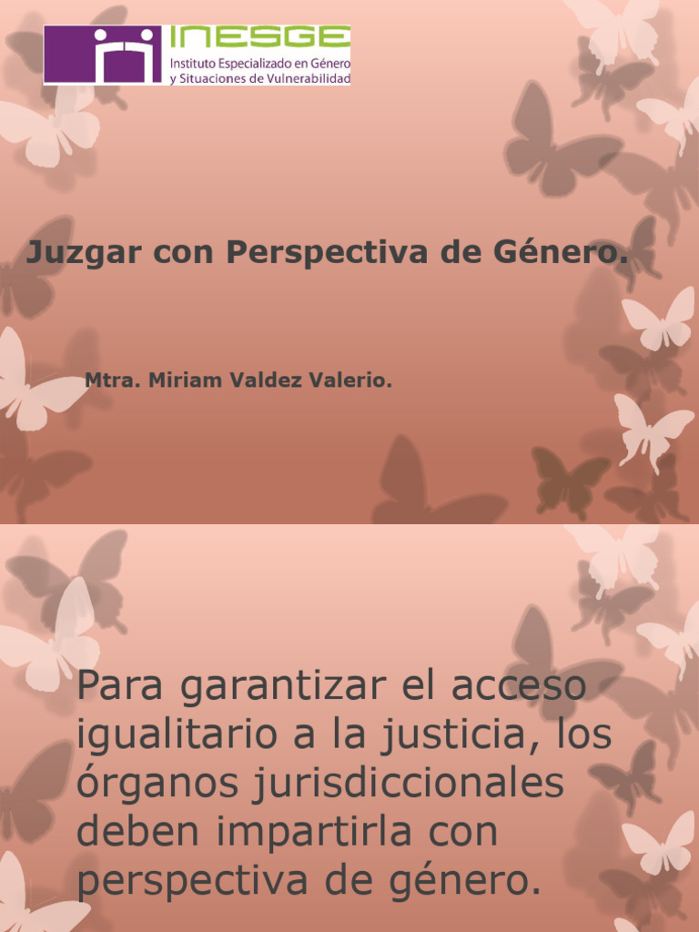 Justicia con Perspectiva de Género | PDF | La violencia contra las ...